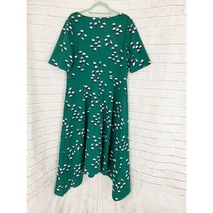 leonie ponte midi dress